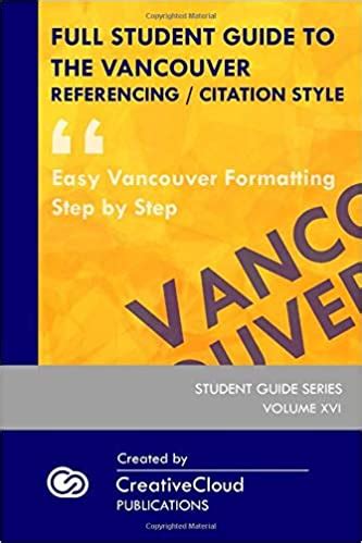 vancouver bibliografia generador|Free Vancouver Citation Generator [Updated for 2025]